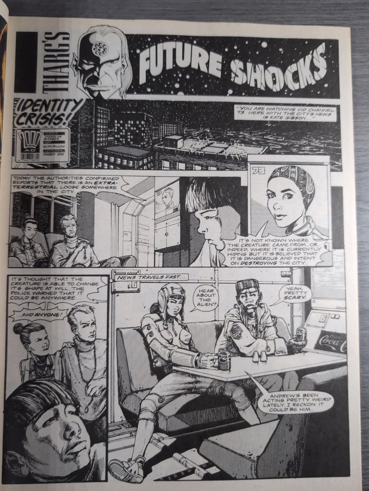 2000AD Prog 644 Featuring Judge Dread Comic 16th Sept 1989 Vintage Retro Comic - Retrorama UK