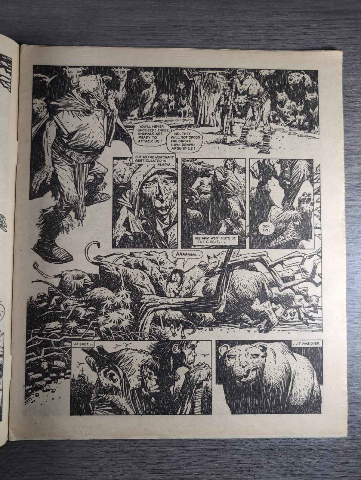 2000AD Prog 360 Featuring Judge Dredd Comic 17th March 1984 Vintage Retro Comic