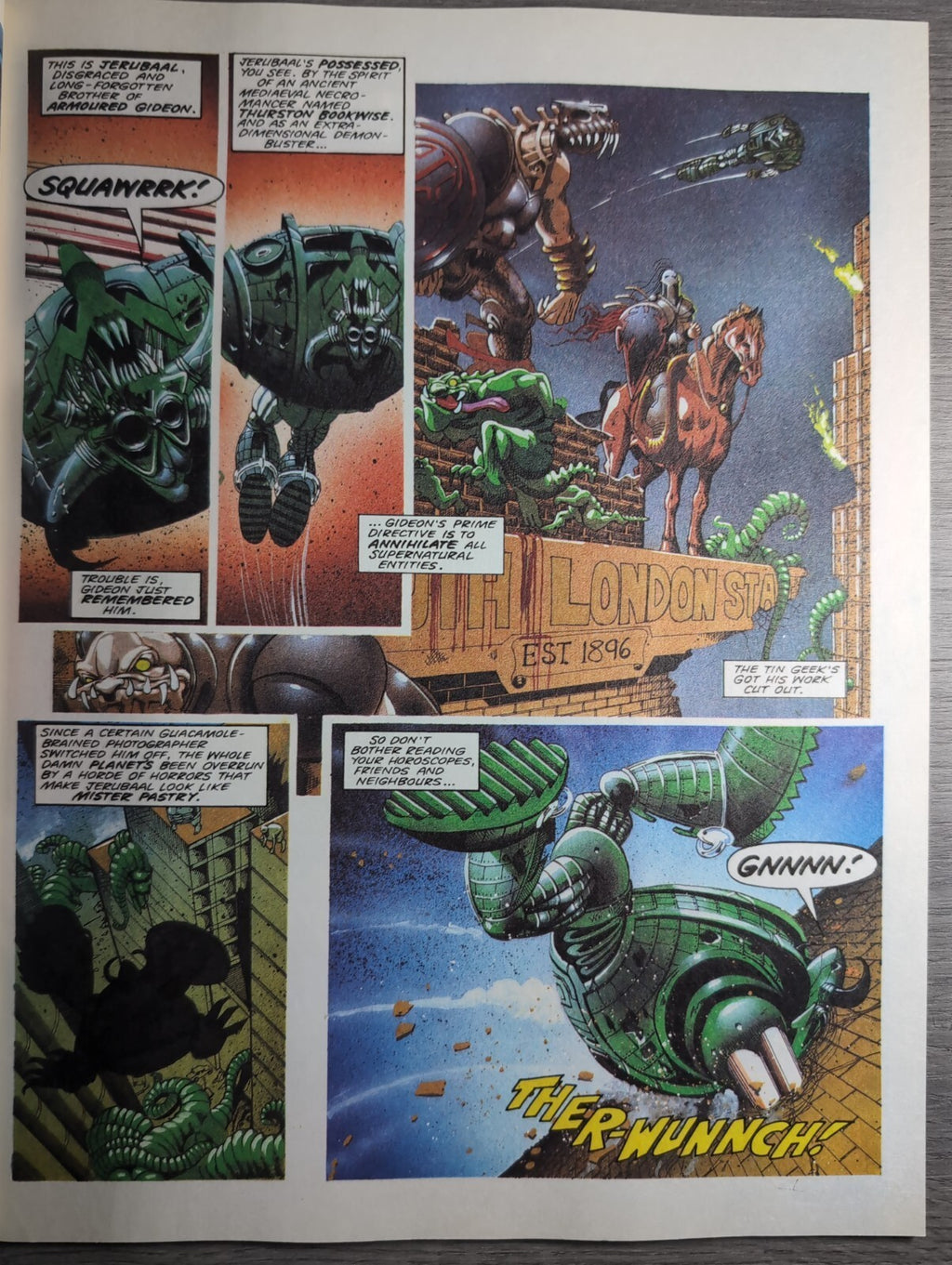 2000AD Prog 837 Featuring Judge Dredd Comic 29th May 1993 Vintage Retro Comic