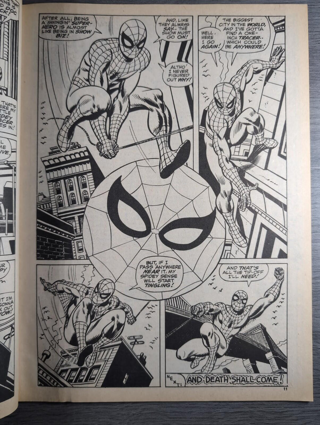 Spider-Man Comics Weekly No 117 Marvel Comics UK 10th May 1975 Vintage Comic