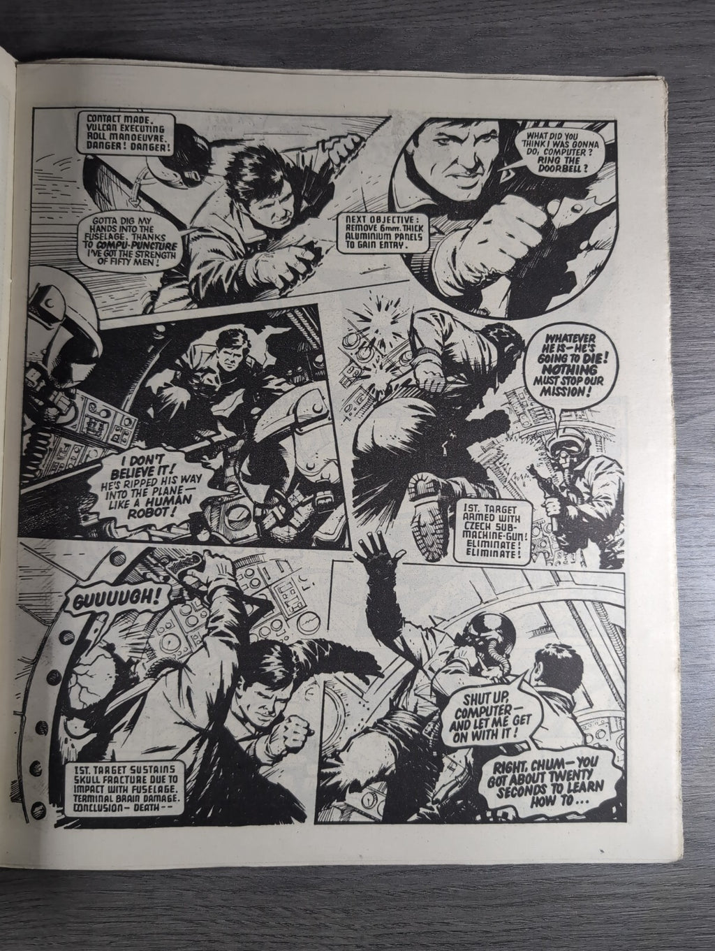 Eagle Comic Issue No. 233 6th September 1986 Vintage Retro UK Comic