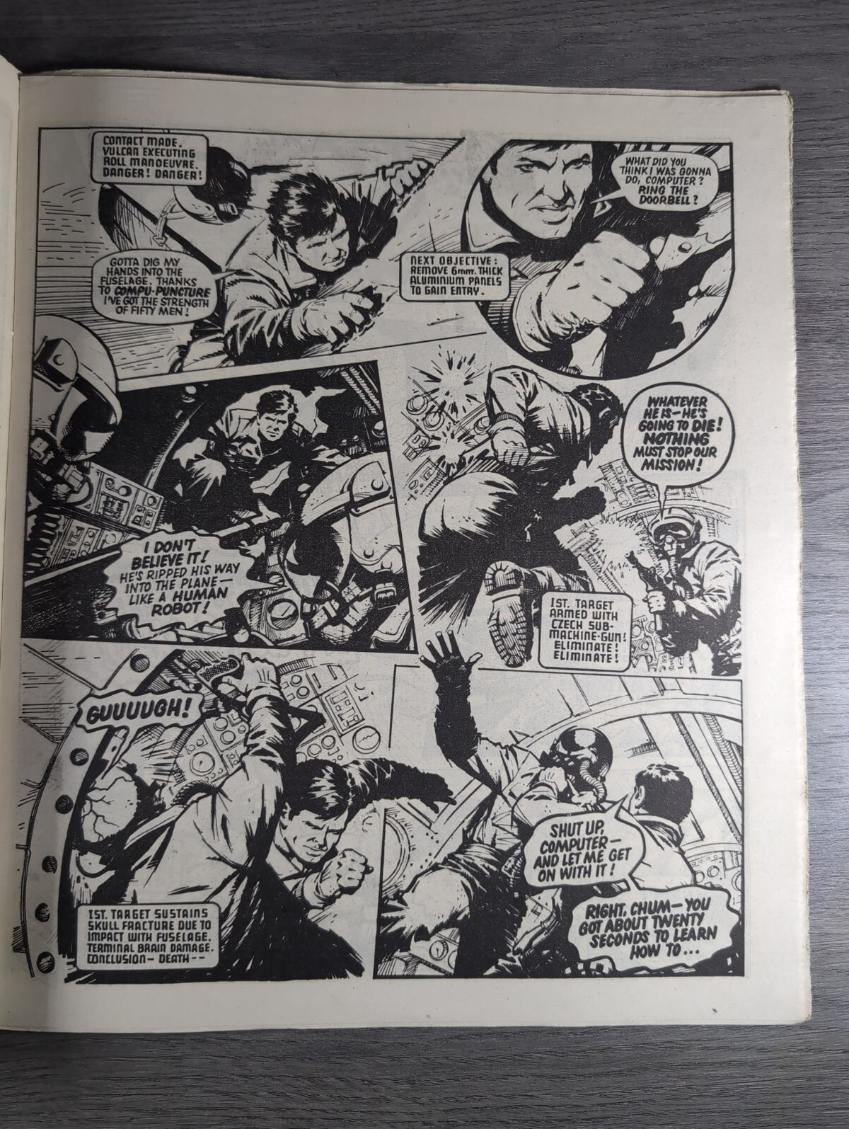 Eagle Comic Issue No. 233 6th September 1986 Vintage Retro UK Comic