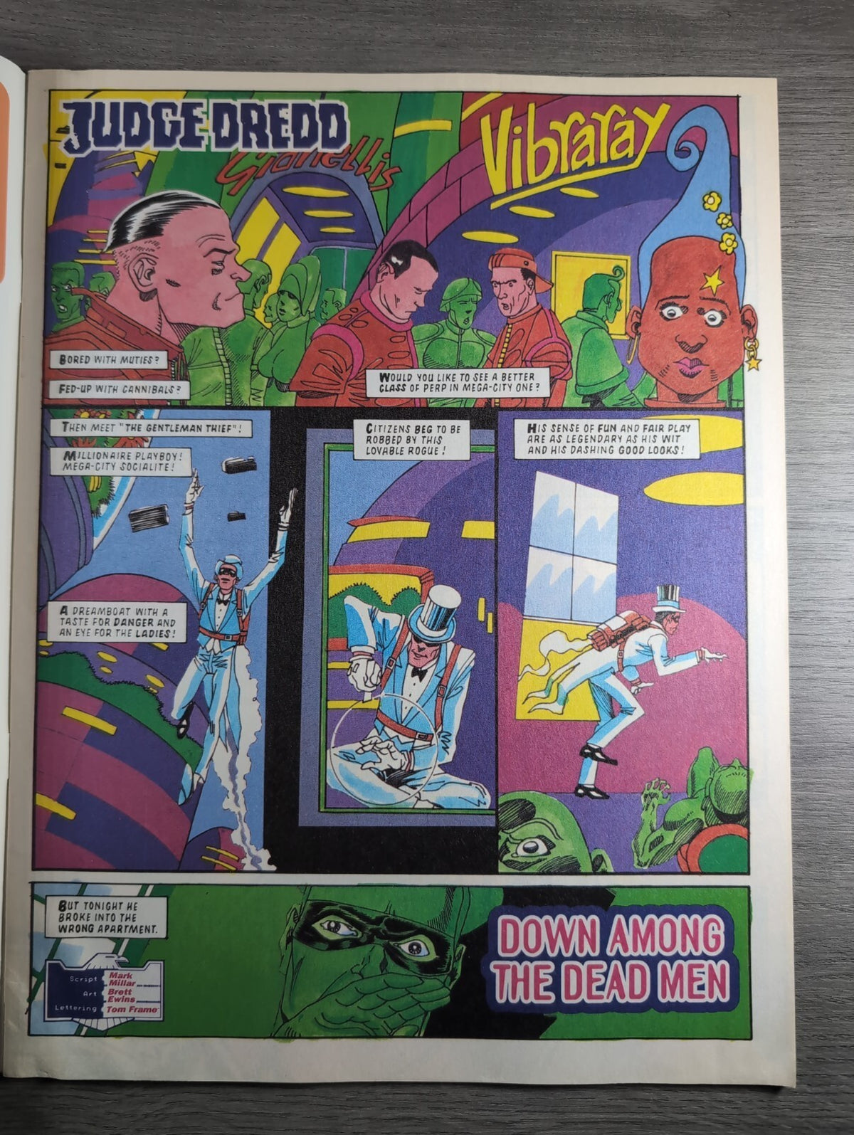 2000AD Prog 841 Featuring Judge Dredd Comic 26th June 1993 Vintage Retro Comic