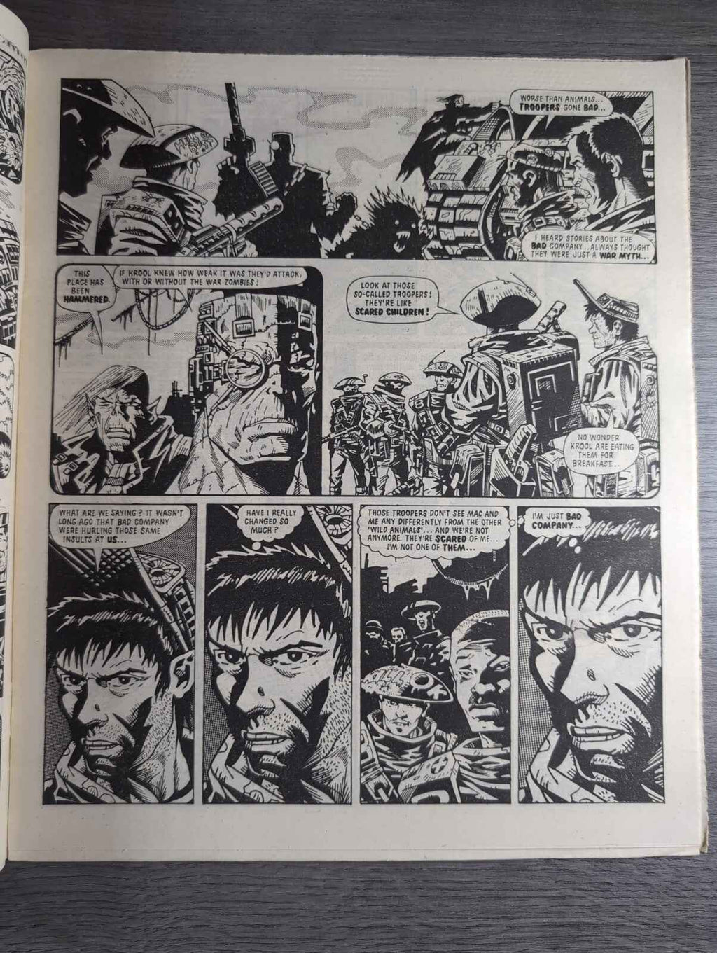 2000AD Prog 510  Featuring Judge Dread Comic 21st Feb 1987 Vintage Retro Comic