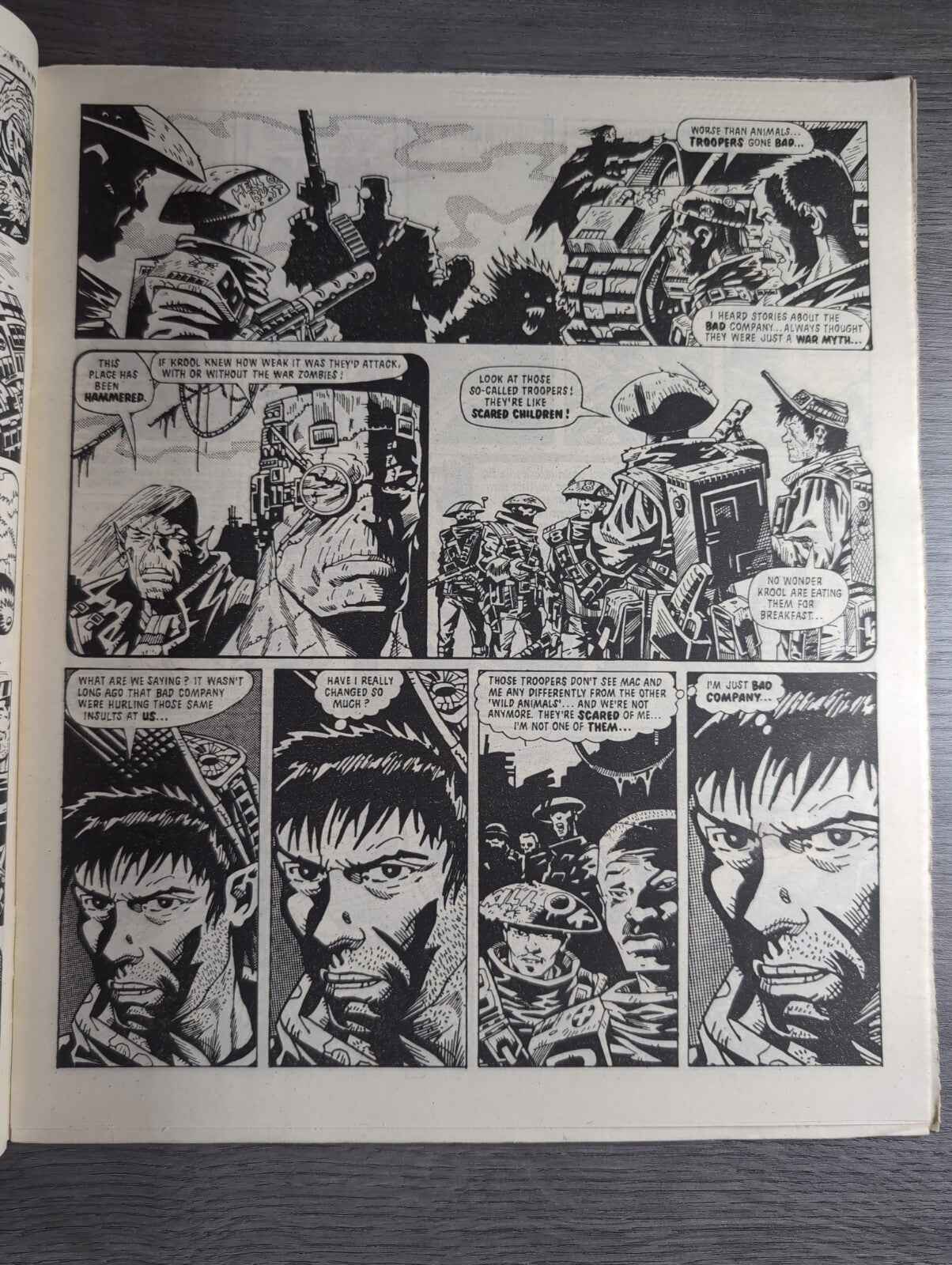 2000AD Prog 510  Featuring Judge Dread Comic 21st Feb 1987 Vintage Retro Comic