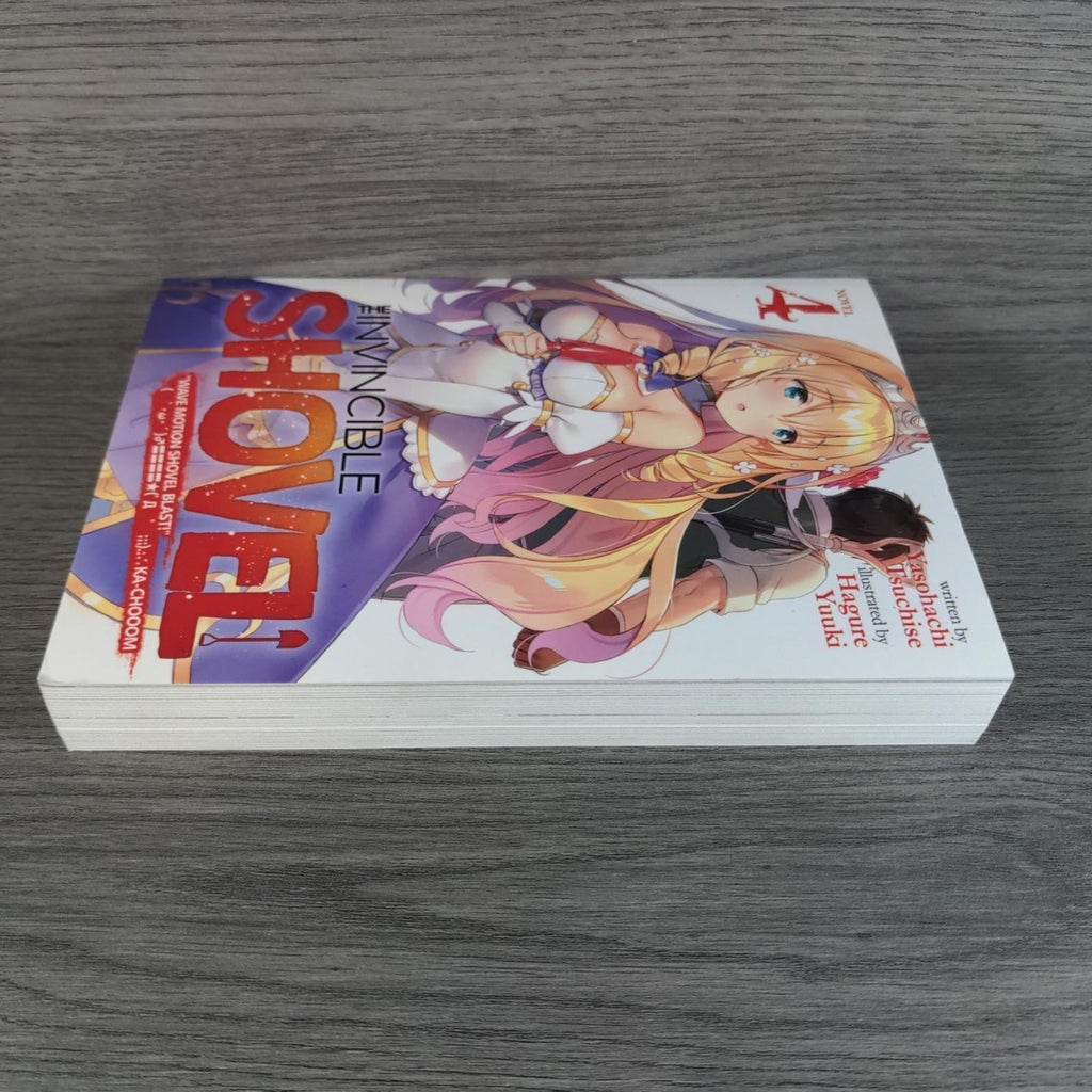 The Invincible Shovel Vol 4 Yasohachi Tsuchise Paperback Book Light Novel