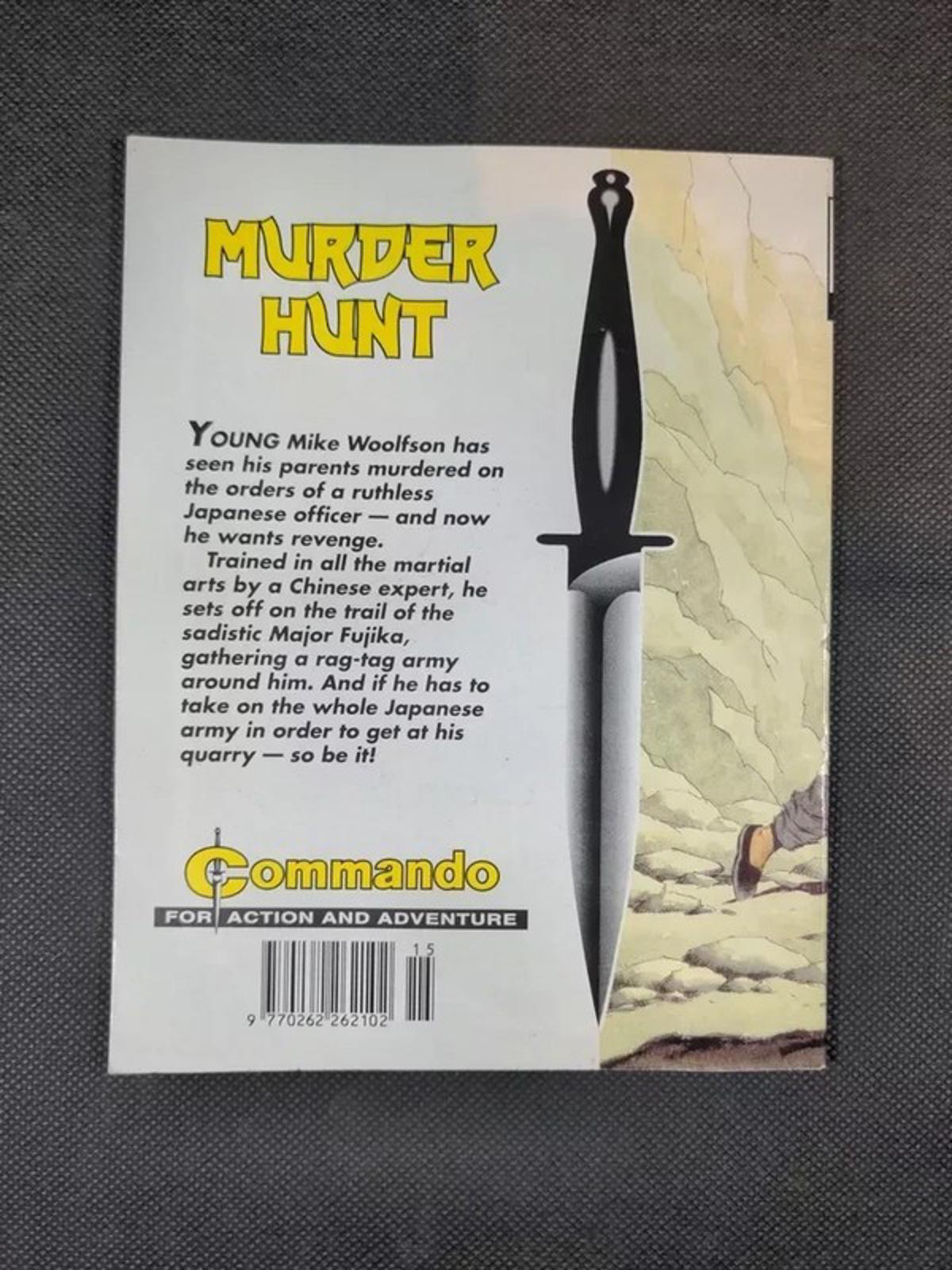 Commando Comic Issue Number 3549 Murder Hunt - Retrorama UK