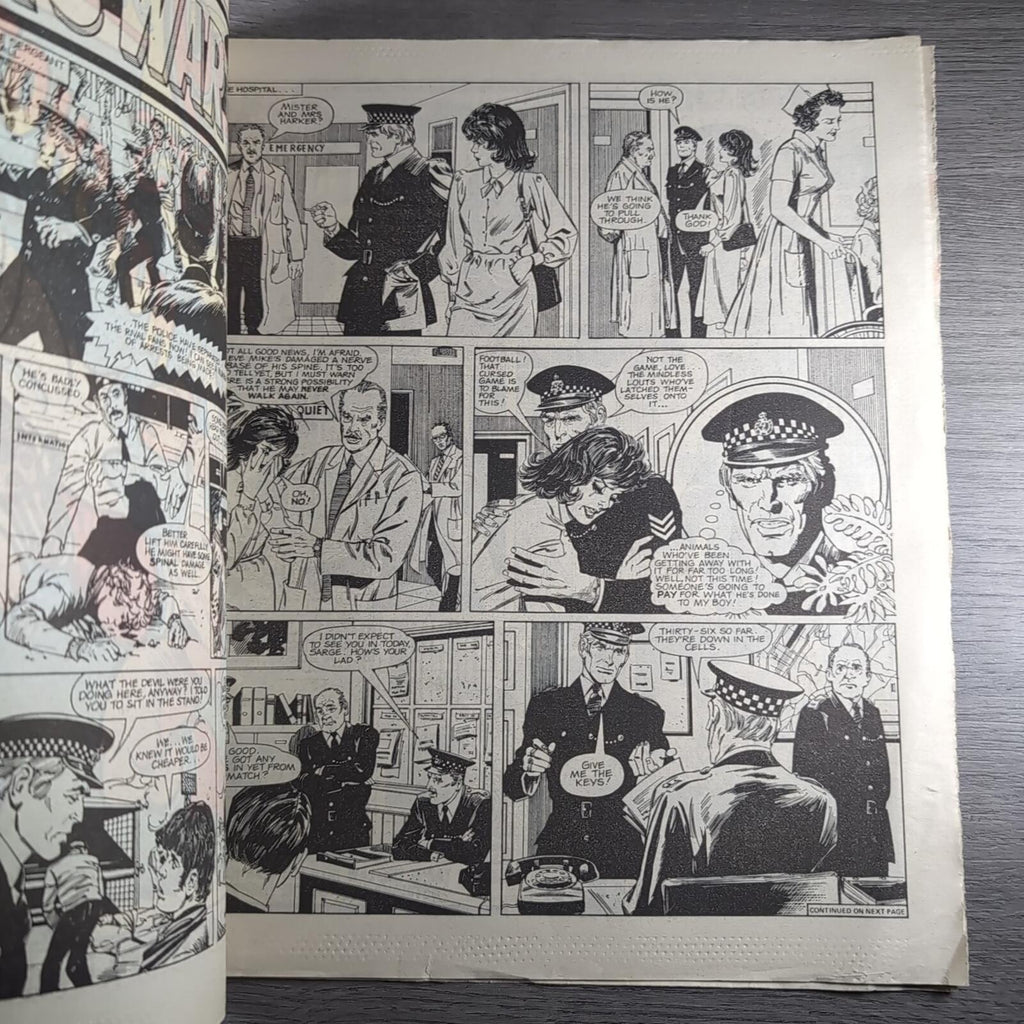 Roy of The Rovers 5th October 1985 Vintage Comic IPC Magazines