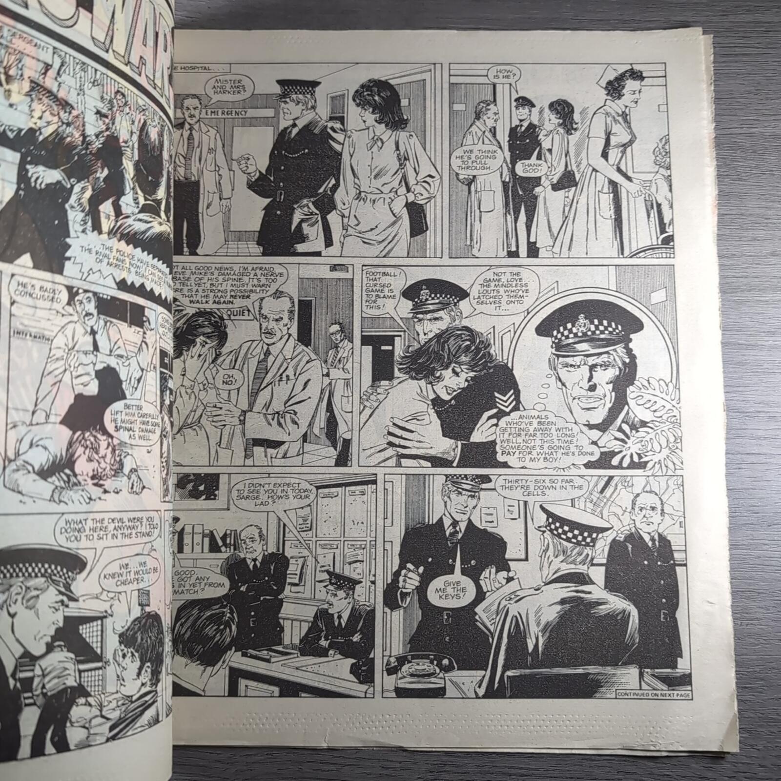 Roy of The Rovers 5th October 1985 Vintage Comic IPC Magazines