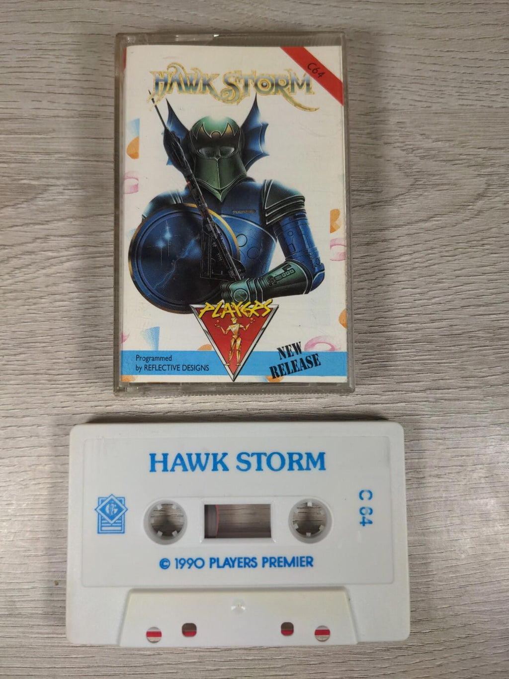 Hawk Storm Commodore 64 C64 Game Cassette Tested & Working