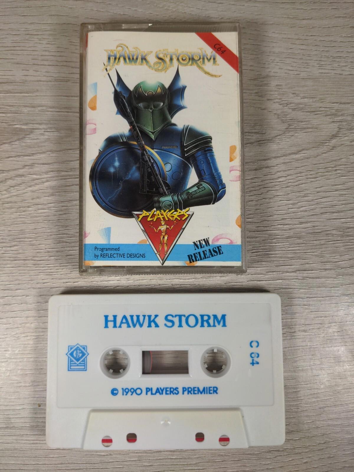 Hawk Storm Commodore 64 C64 Game Cassette Tested & Working