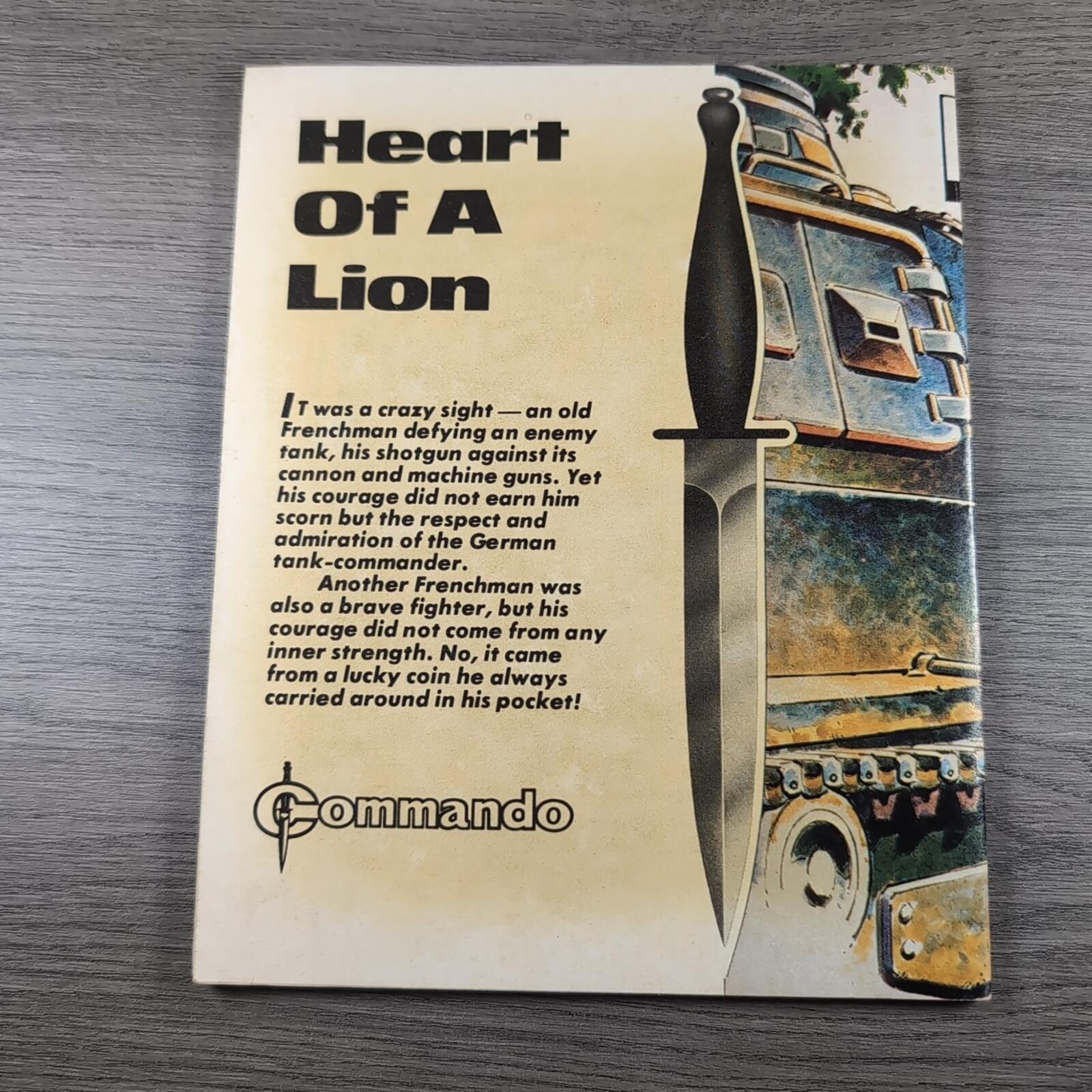 Commando Comic Issue Number 1646 Heart Of A Lion