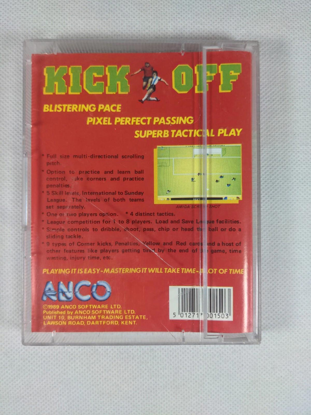 Kick Off ZX Spectrum 48K 128K Video Game Cassette Tested & Working