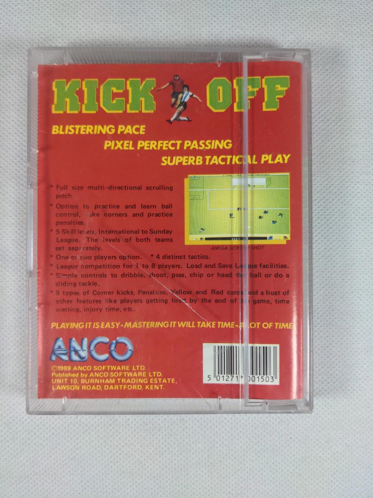 Kick Off ZX Spectrum 48K 128K Video Game Cassette Tested & Working - Retrorama UK