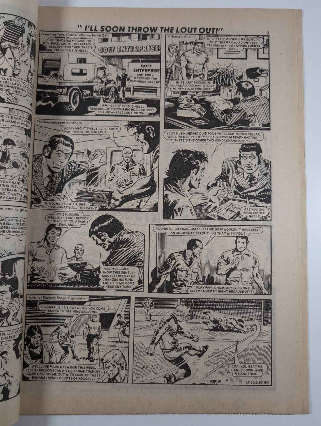 Spike Comic Issue No.5 Feb 19th 1983 D.C Thomson Vintage Retro Comic