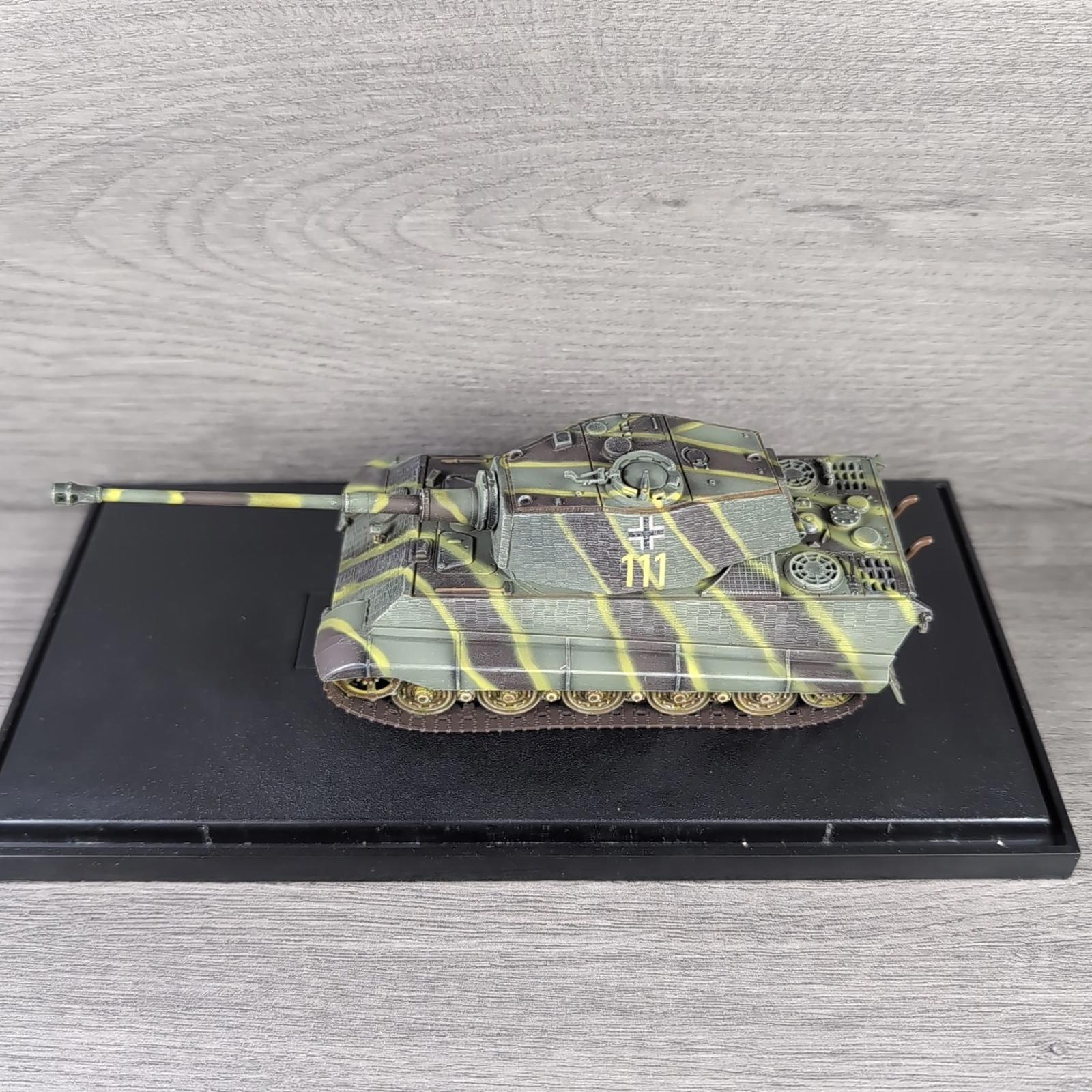 Dragon Armor King Tiger Henschel Turret France 1944 1:72 Scale Model Tank 60049