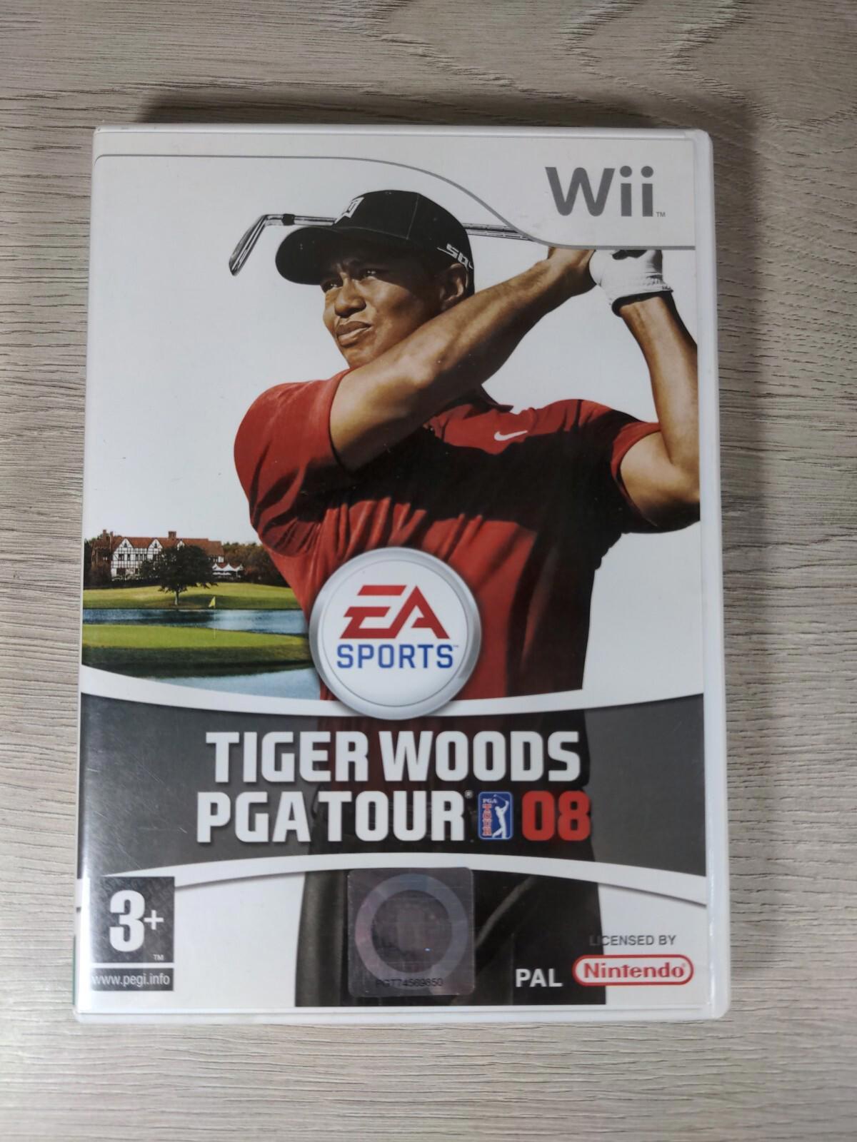 Tiger Woods PGA Tour 08 Nintendo Wii Game & Manual Tested & Working