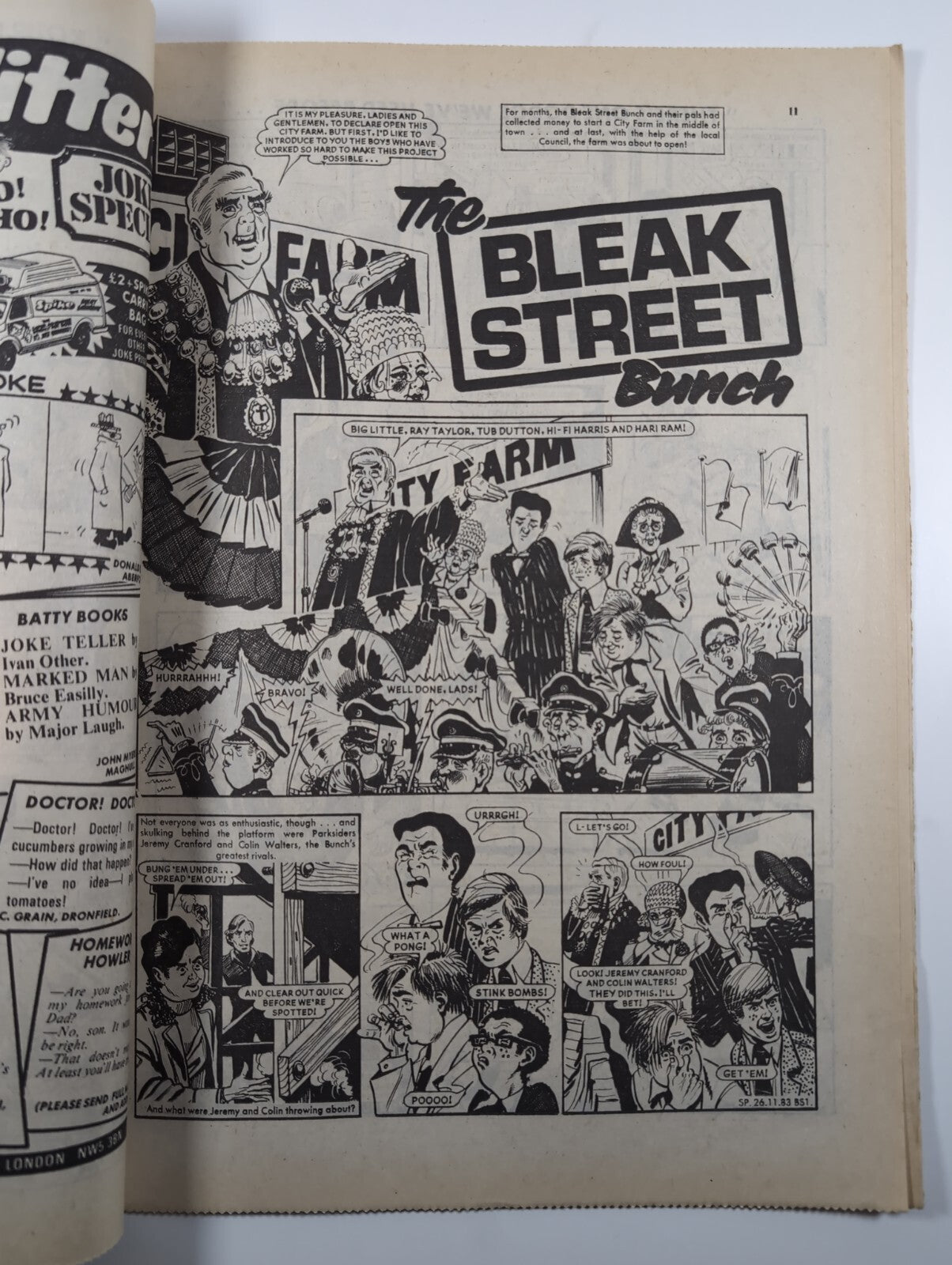 Spike Comic Issue No. 45 Nov 26th 1983 D.C Thomson Vintage Retro Comic