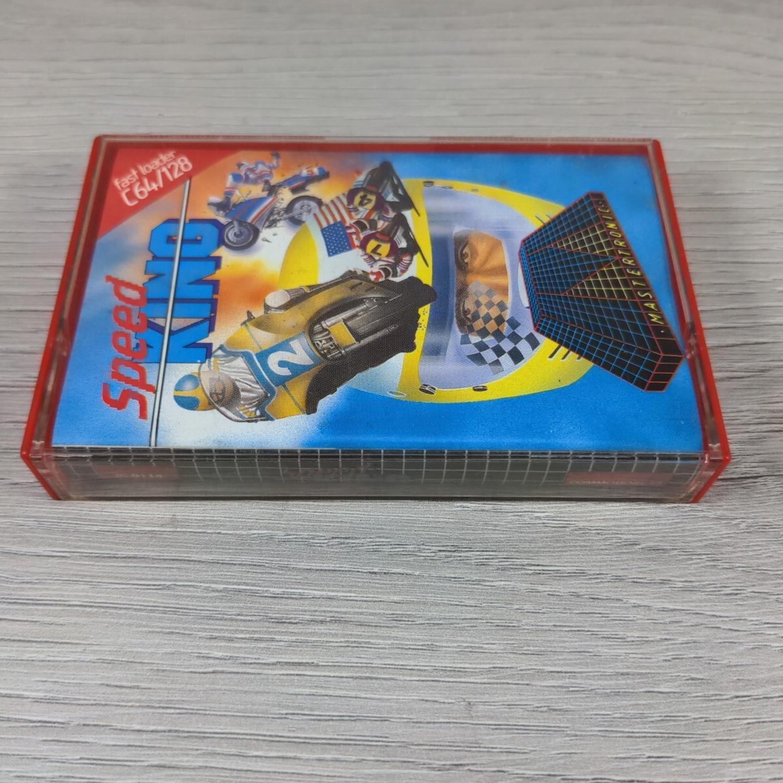 Speed King Commodore 64 C64 Game Cassette Mastertronic Tested & Working