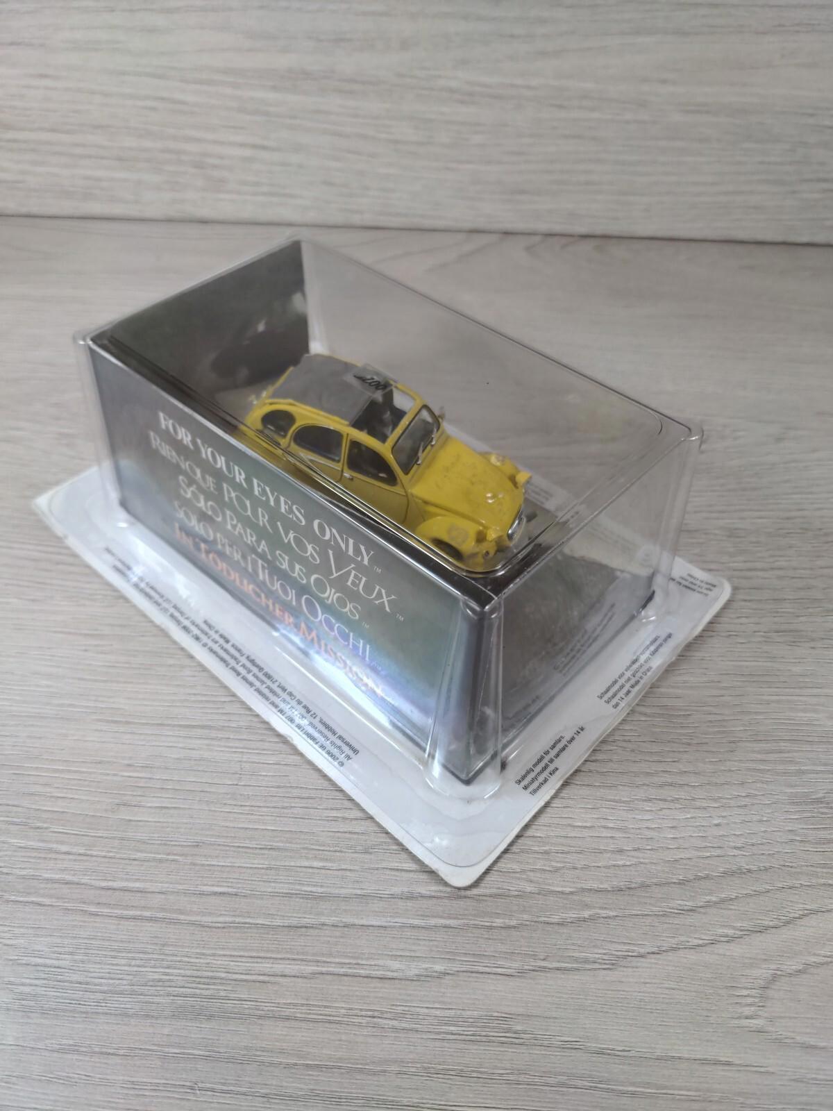 Eaglemoss James Bond 007 Citroen 2CV Diecast Car 1:43 Scale + Magazine #5 - Retrorama UK