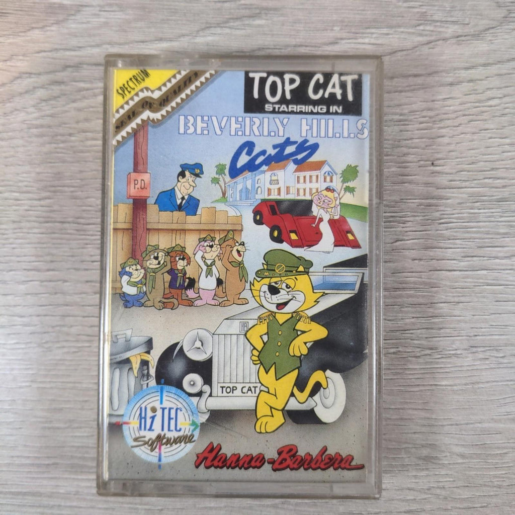 Top Cat In Beverly Hills  ZX Spectrum 48/128K Game Cassette Tested & Working