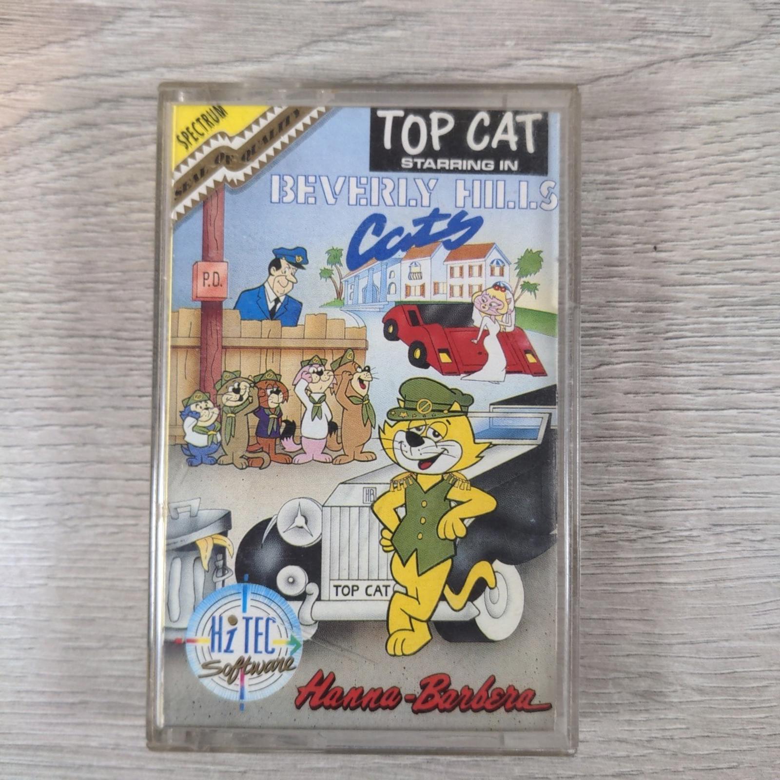 Top Cat In Beverly Hills  ZX Spectrum 48/128K Game Cassette Tested & Working