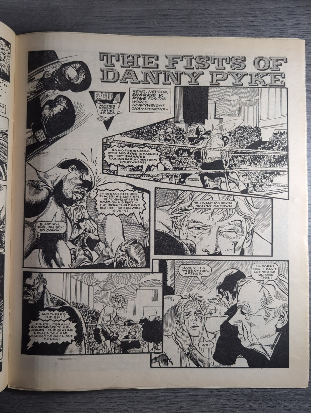 Eagle Comic Issue 14th July 1984 Vintage Retro UK Comic