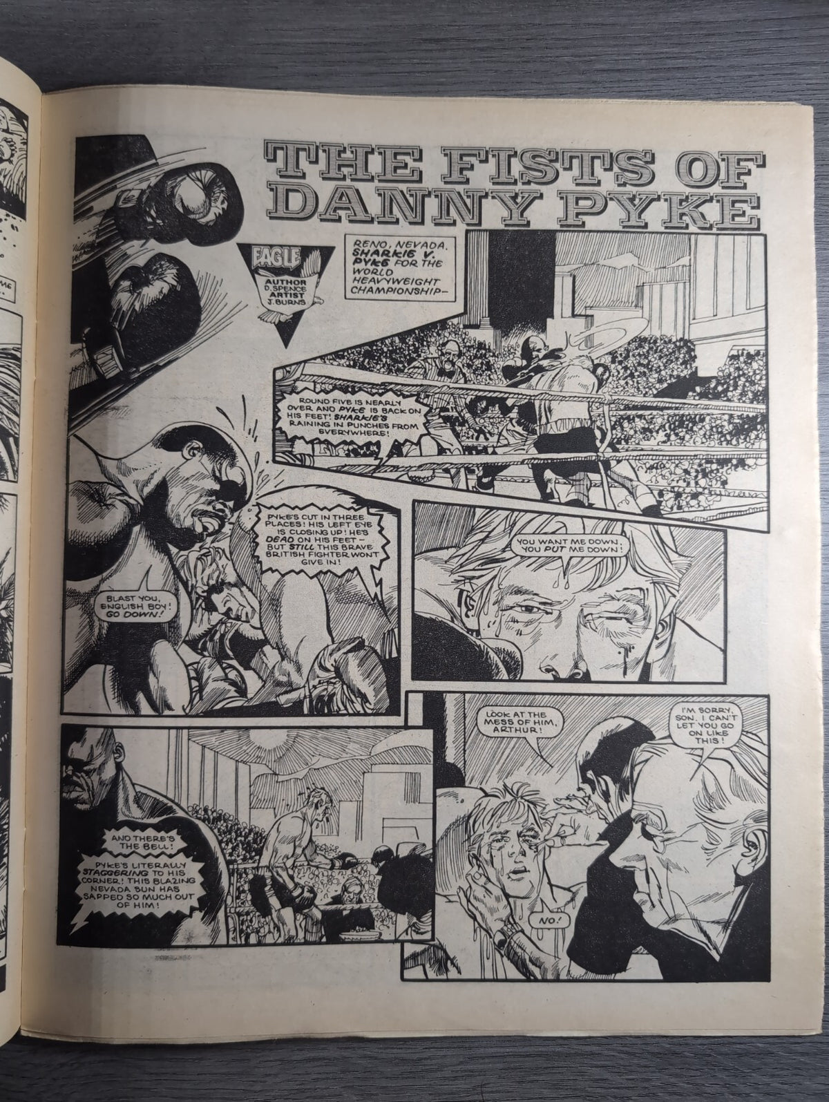Eagle Comic Issue 14th July 1984 Vintage Retro UK Comic