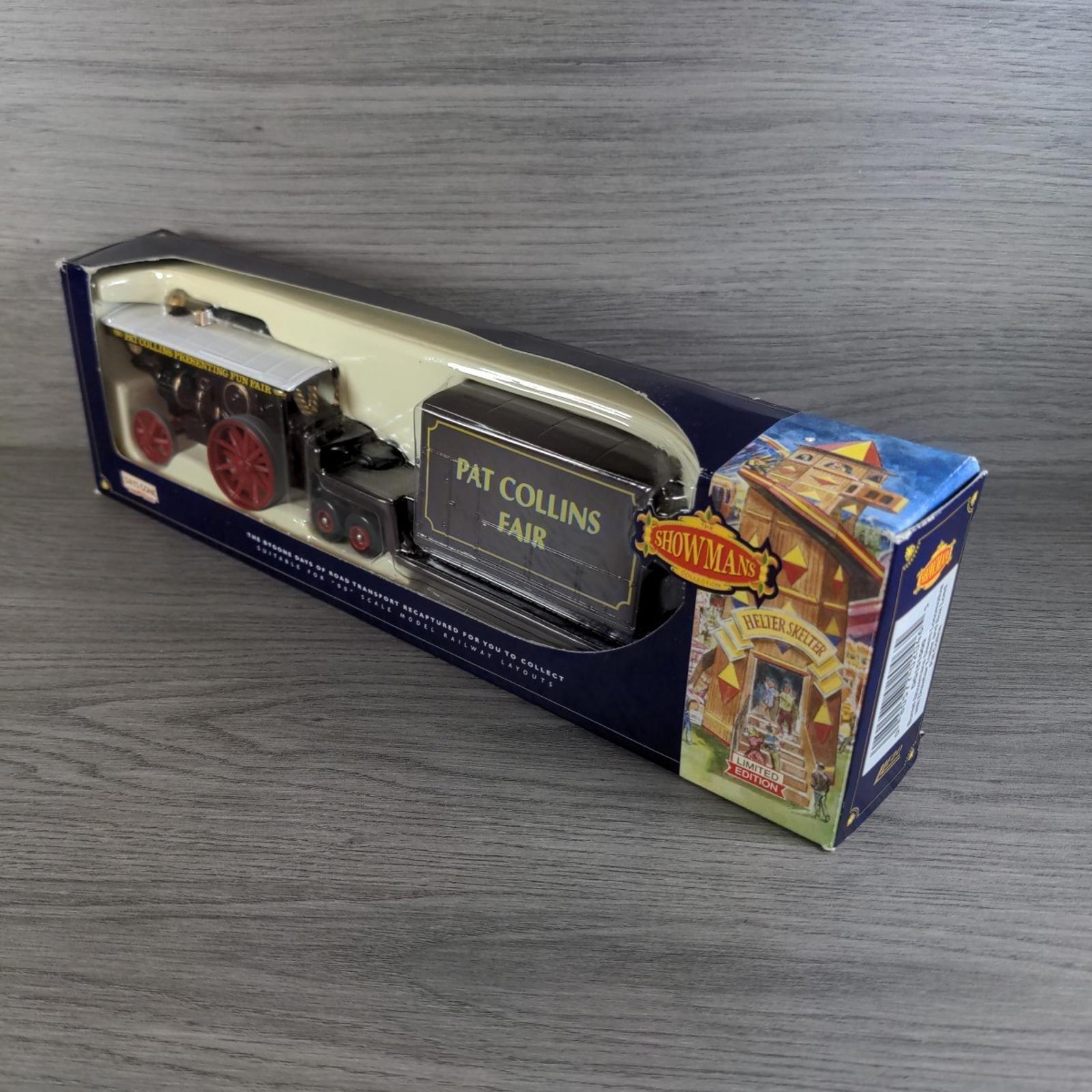 Showmans Pat Collins Fair Burrell Steam Locomotive & Trailer Diecast Model