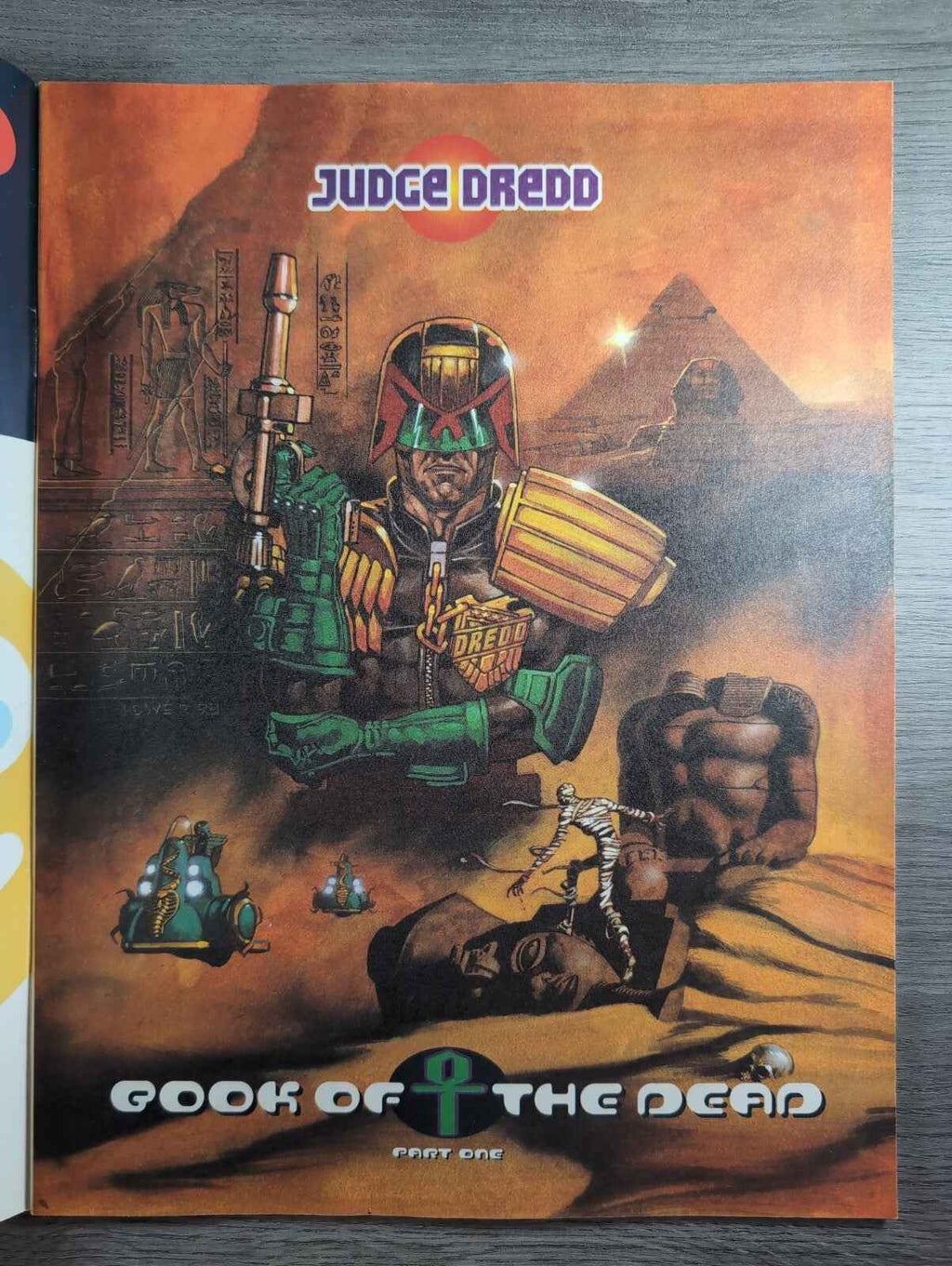 2000AD Prog 859 Featuring Judge Dredd Comic 3th Oct 1993 Vintage Retro Comic