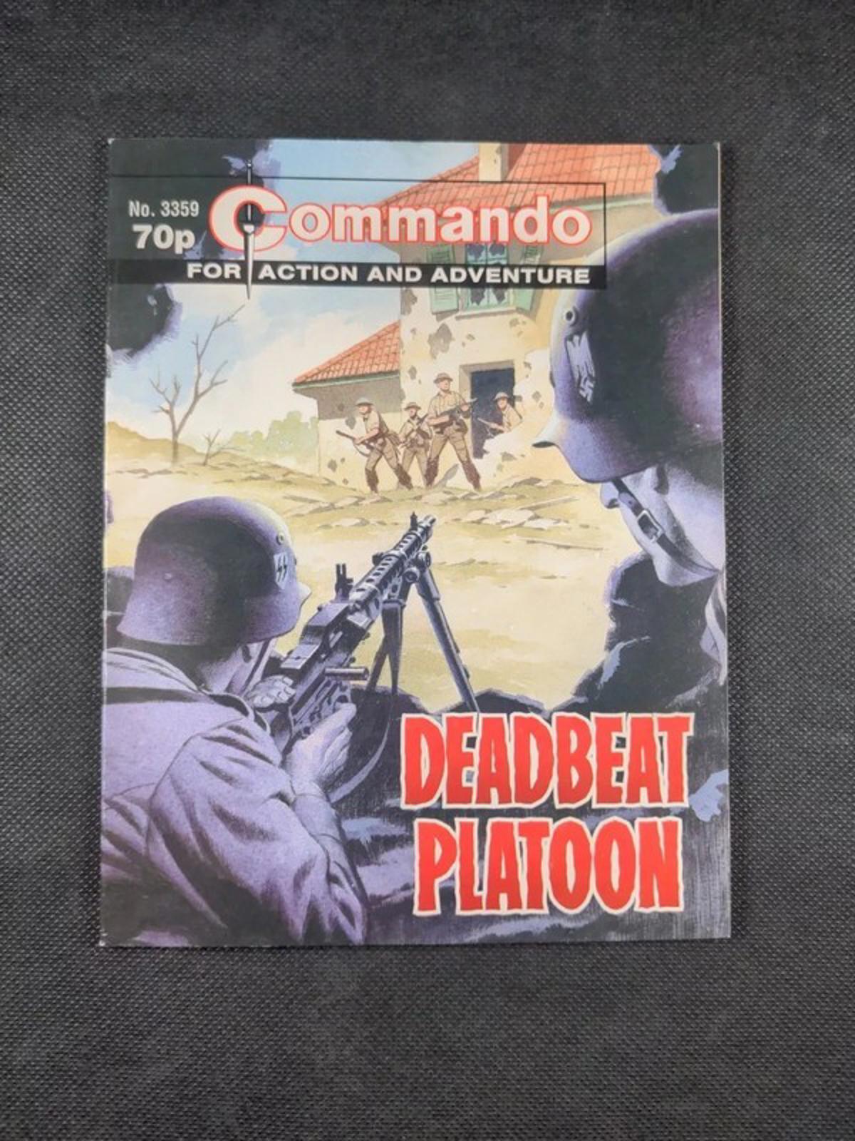 Commando Comic Issue Number 3359 Deadbeat Platoon - Retrorama UK