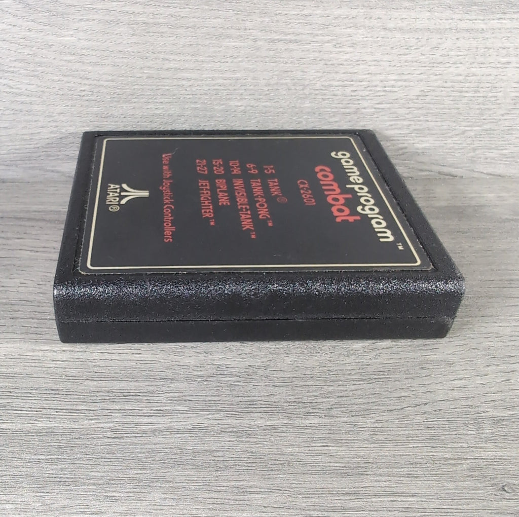 Combat Atari 2600 Video Game CX2601 Cartridge  Manual Boxed CIB Tested & Working