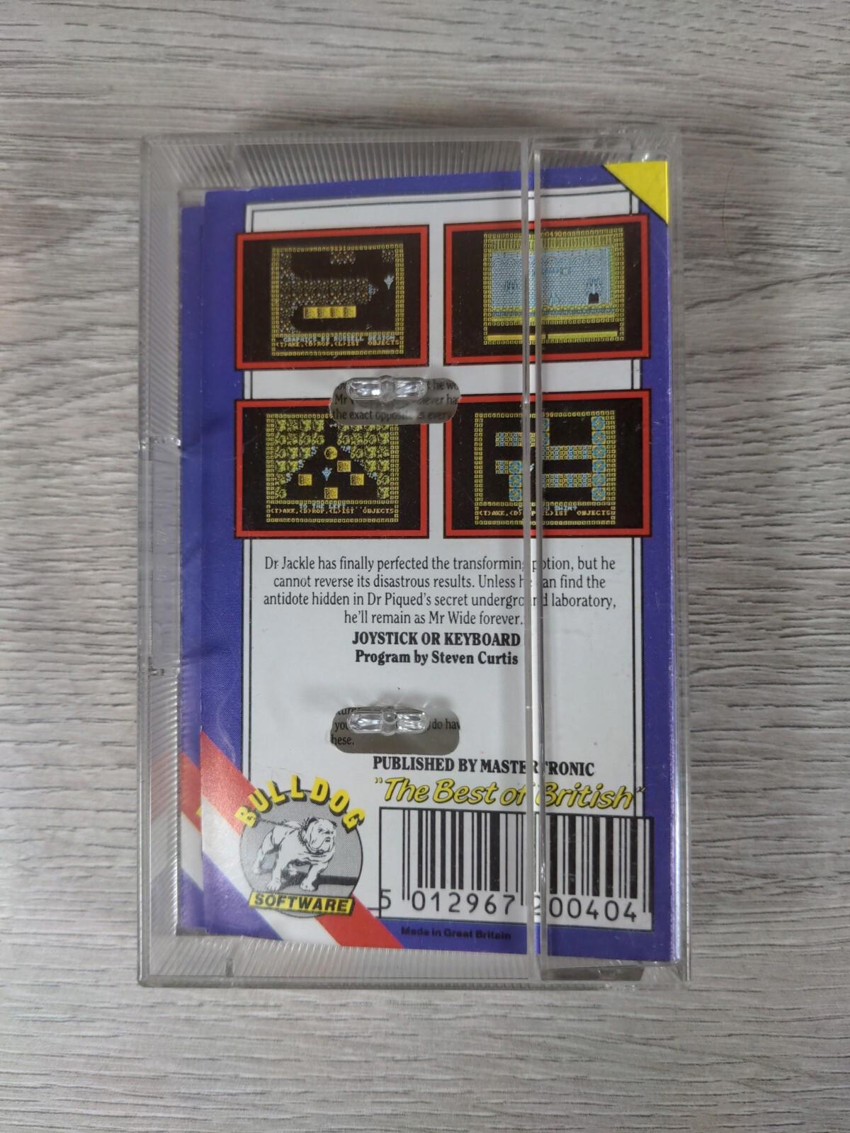 Jackle & Wide ZX Spectrum 48K Video Game Cassette Tested & Working