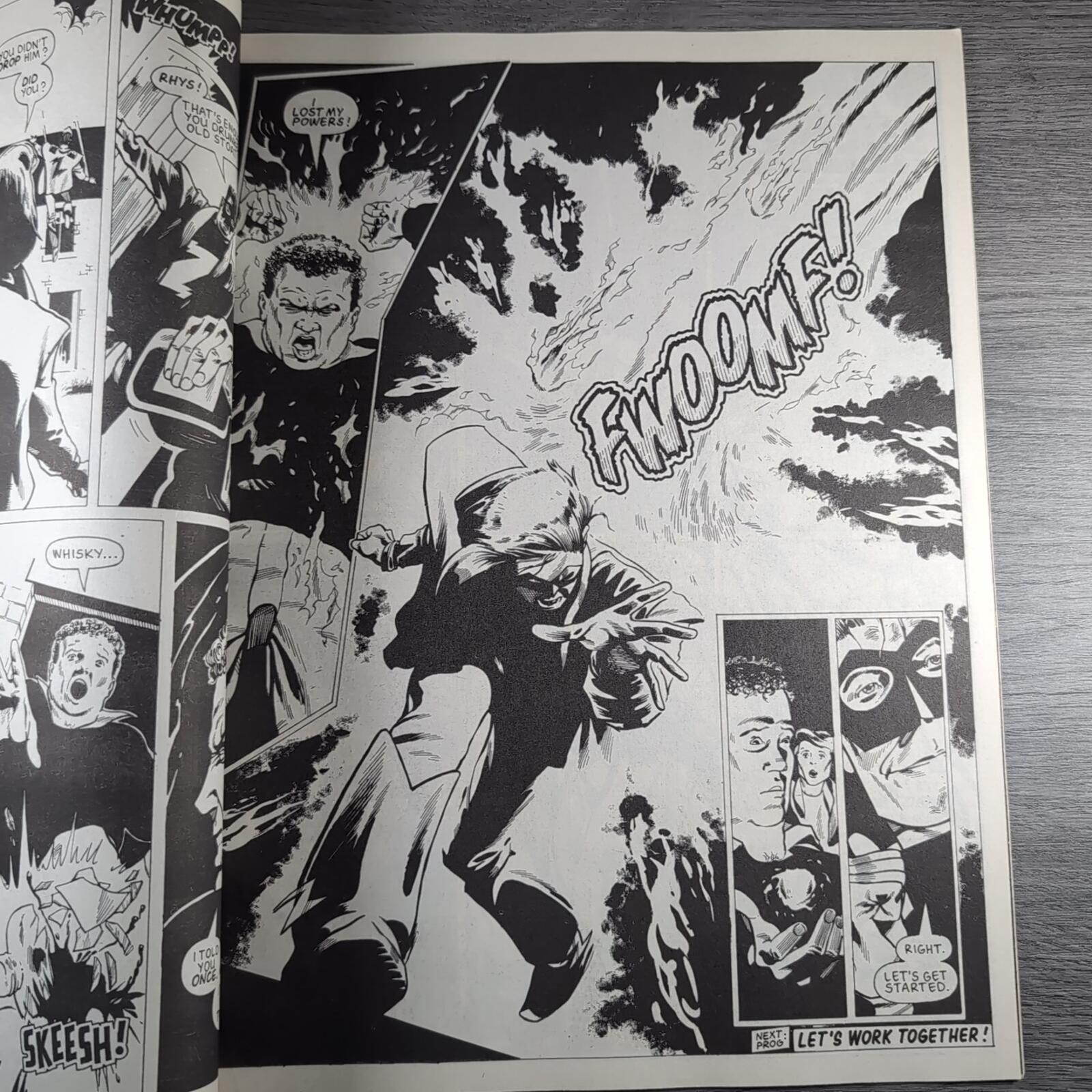 2000AD Prog 542 Featuring Judge Dredd 3rd October 1987 Vintage Comic