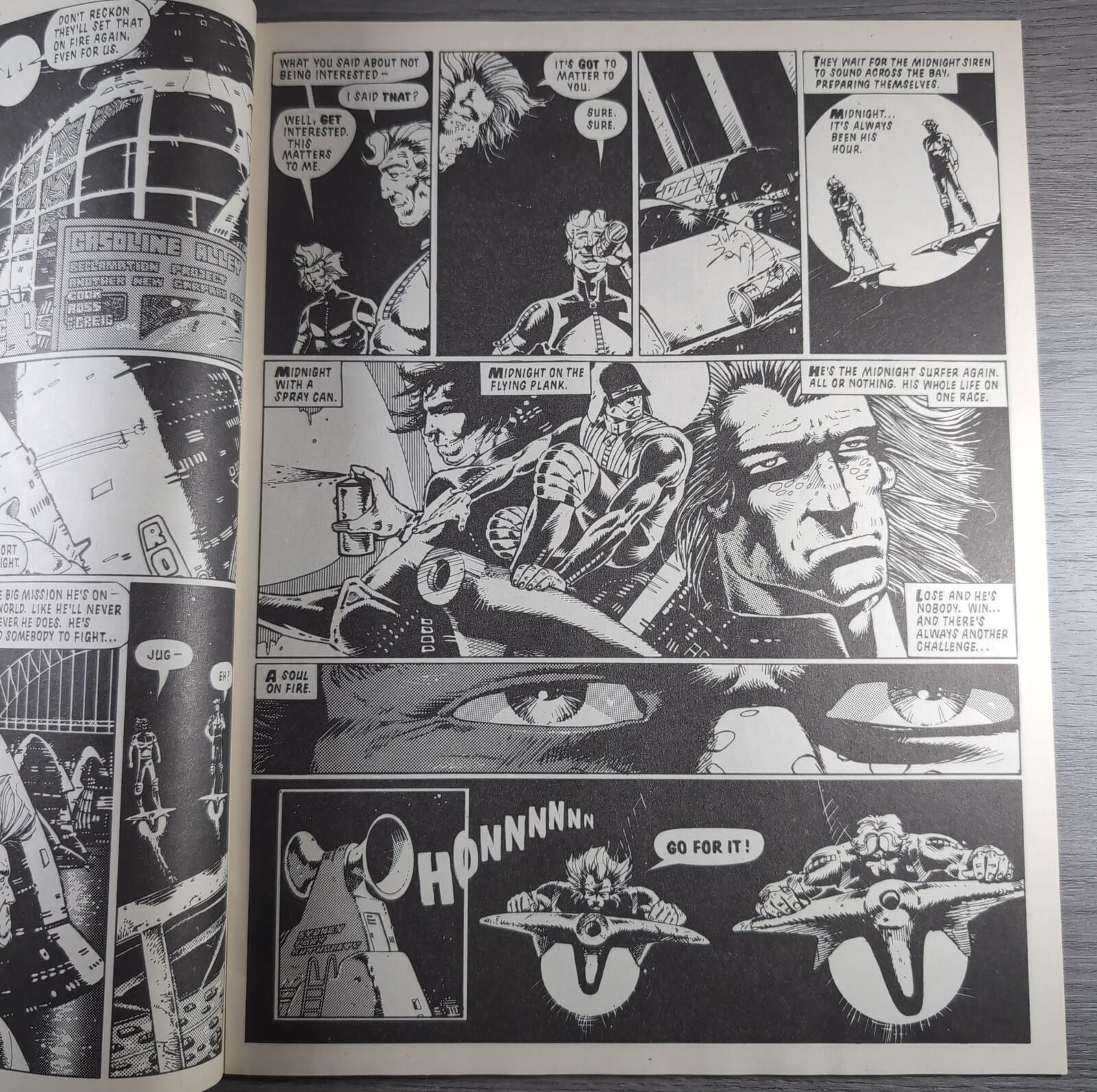 2000AD Prog 596 Featuring Judge Dredd 15th October 1988 Vintage Comic