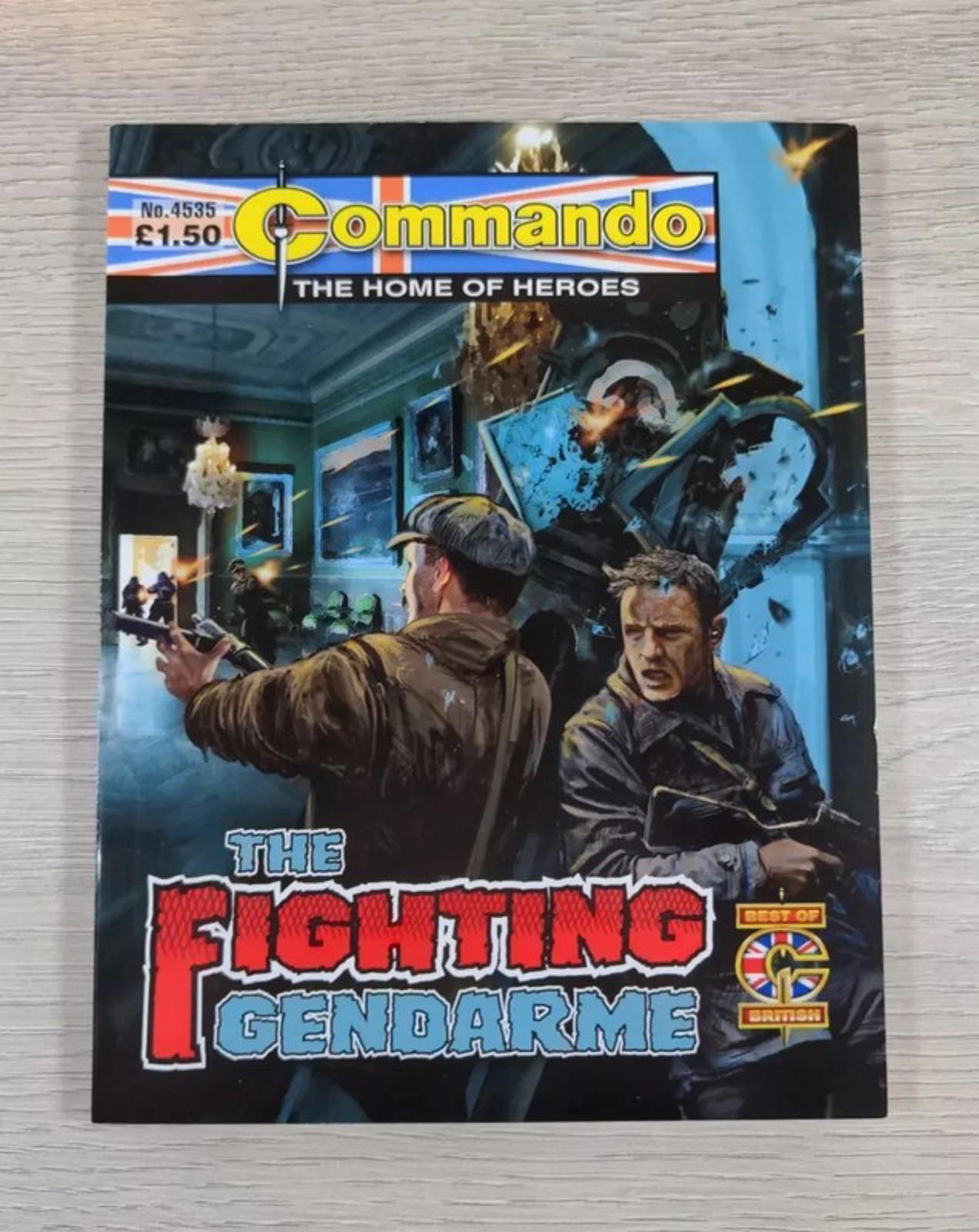 Commando Comic Issue Number 4535 The Fighting Gendarme - Retrorama UK