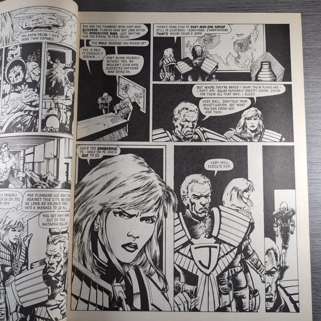 2000AD Prog 531 Featuring Judge Dredd 18th July 1987 Vintage Comic