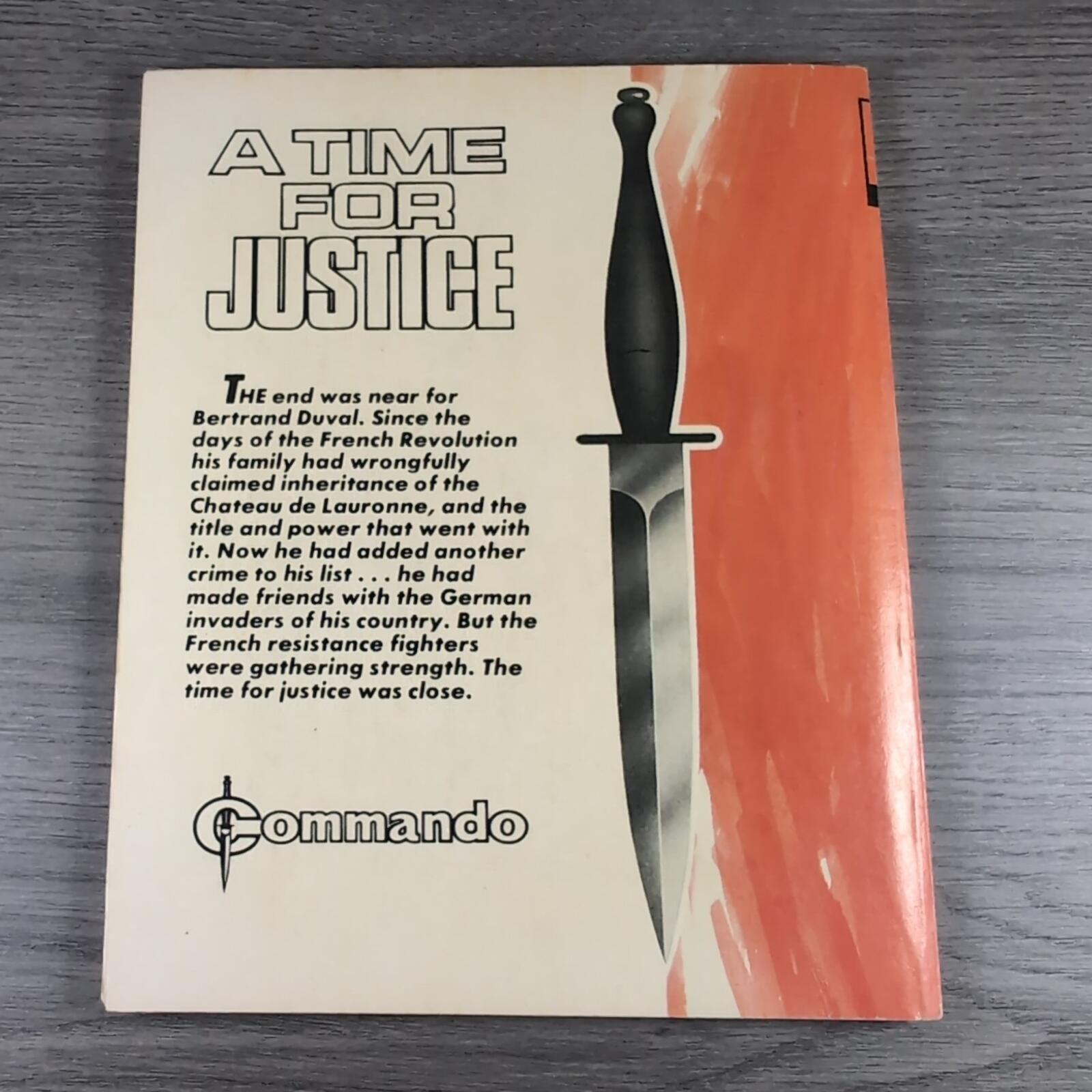 Commando Comic Issue Number 1407 A Time For Justice