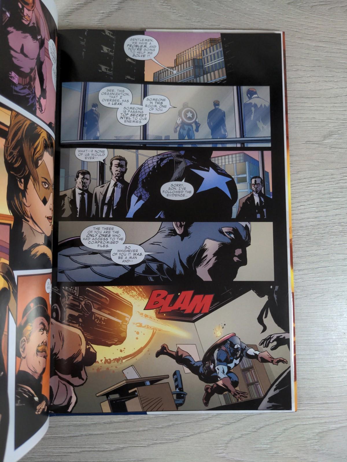 Marvel Captain America Vol 3 by Ed Brubaker, Patrick Hardcover Graphic Novel