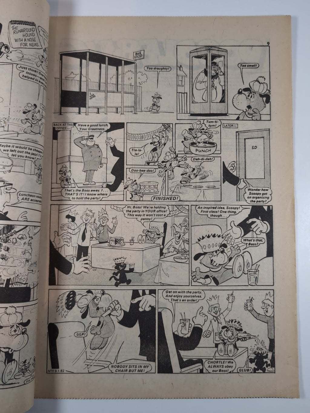 Nutty Comic Featuring Bananaman Issue No. 100 Jan 9th 1982 Vintage Retro Comic