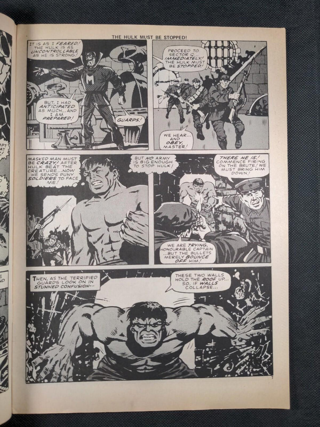 Mighty World of Marvel Issue No 56 October 1973  Vintage Marvel UK Comic - Retrorama UK
