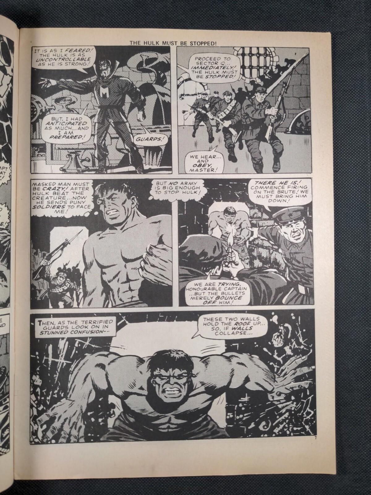 Mighty World of Marvel Issue No 56 October 1973  Vintage Marvel UK Comic - Retrorama UK