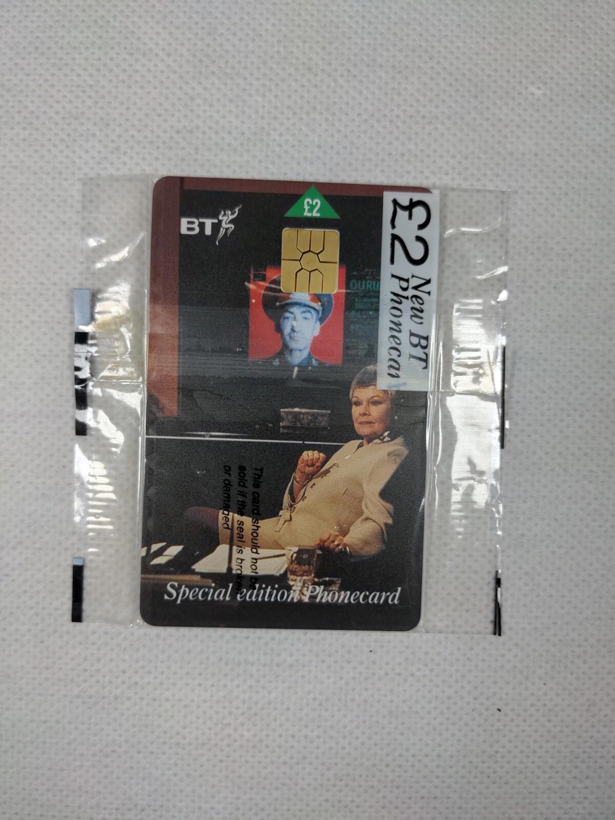 BT Phone Card  Special Edition Unused Vintage £2 Chip Phonecard Unopened Sealed - Retrorama UK