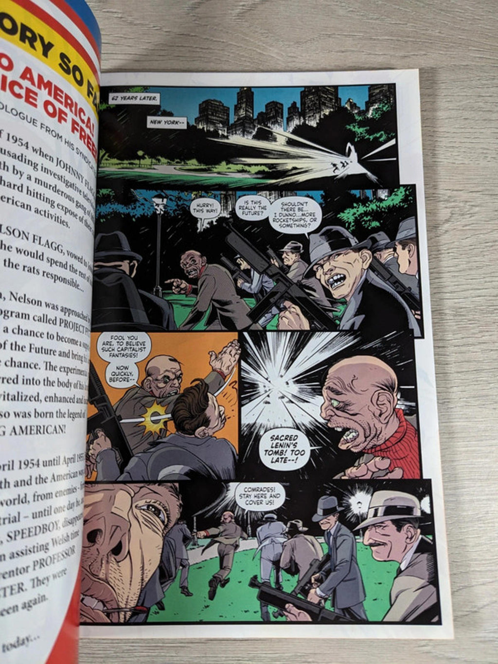 Titan Comics Fighting American Vol 1 Gordon Rennie Paperback 2018 Graphic Novel