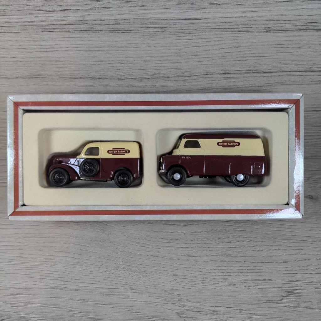 Corgi Classic Commercials The British Rail Set Ford Popular Van & Bedford CA Van