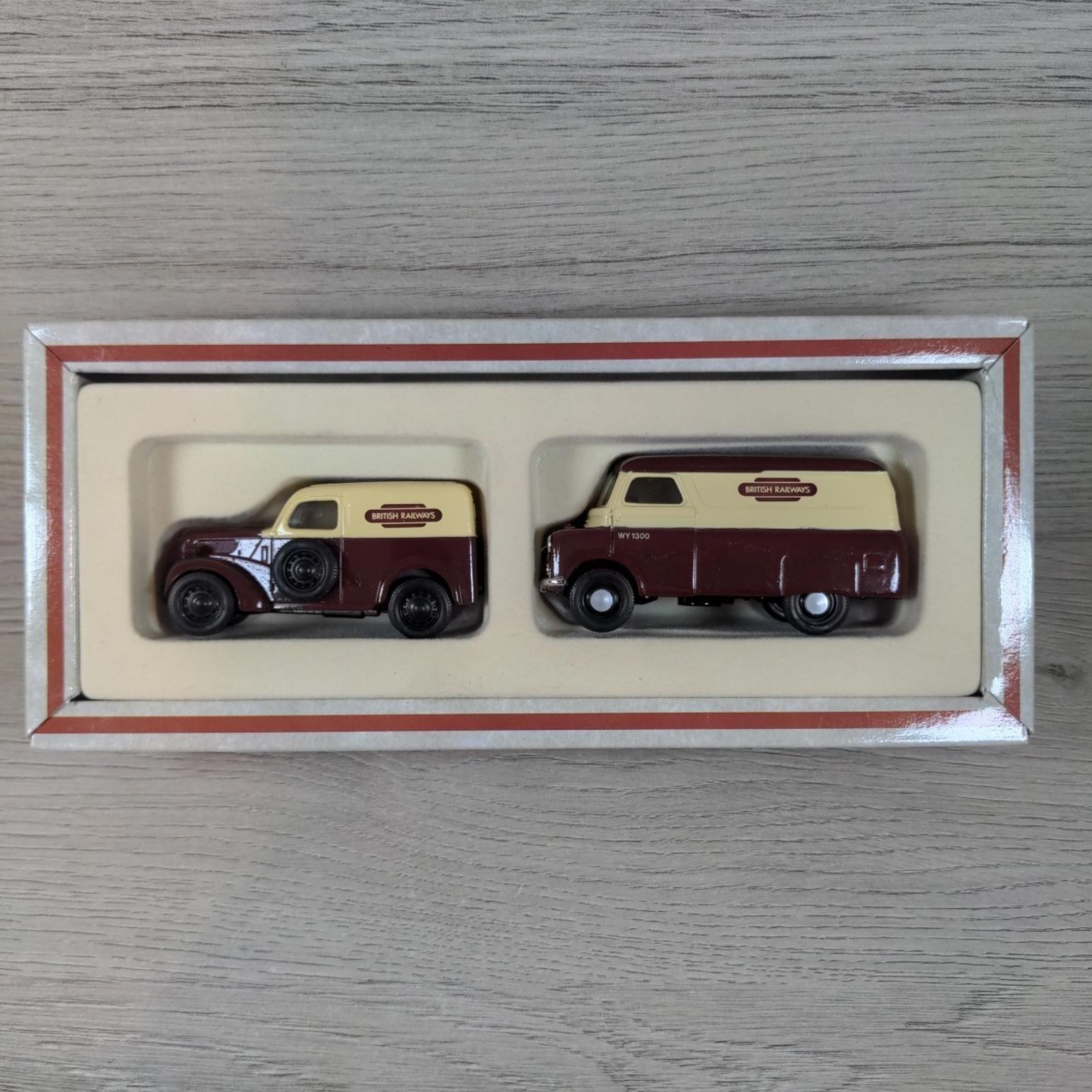 Corgi Classic Commercials The British Rail Set Ford Popular Van & Bedford CA Van