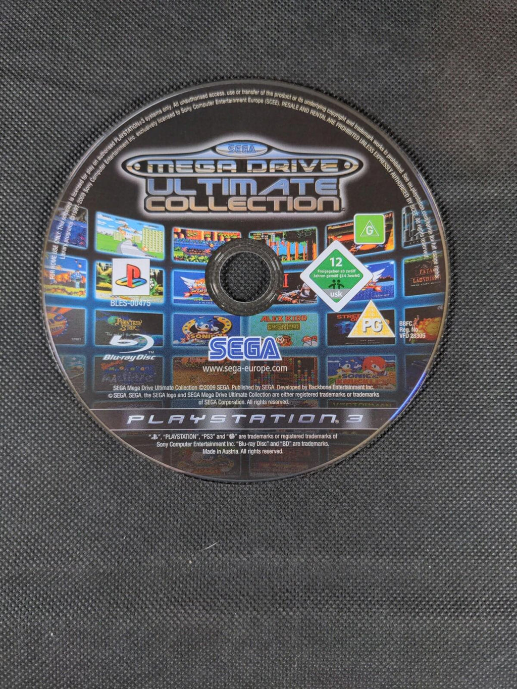 Sega Mega Drive Ultimate Collection Playstation 3 PS3  Region 2 PAL