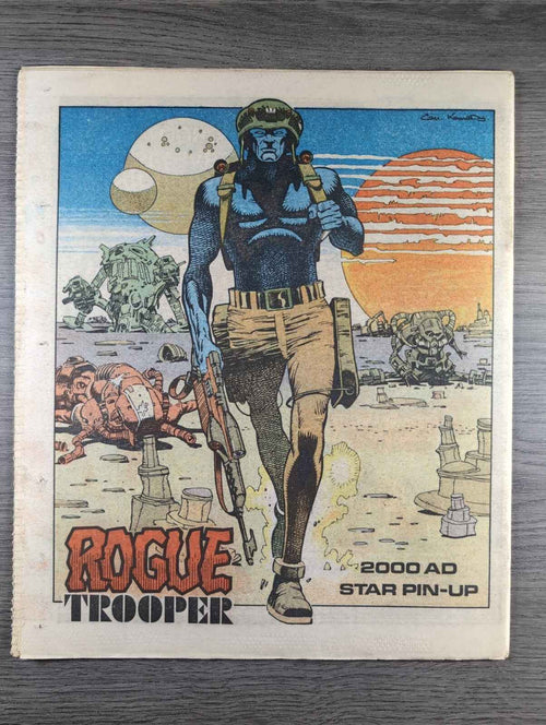 2000AD Prog 408 Featuring Judge Dread Comic 9th March 1985 Vintage Retro Comic