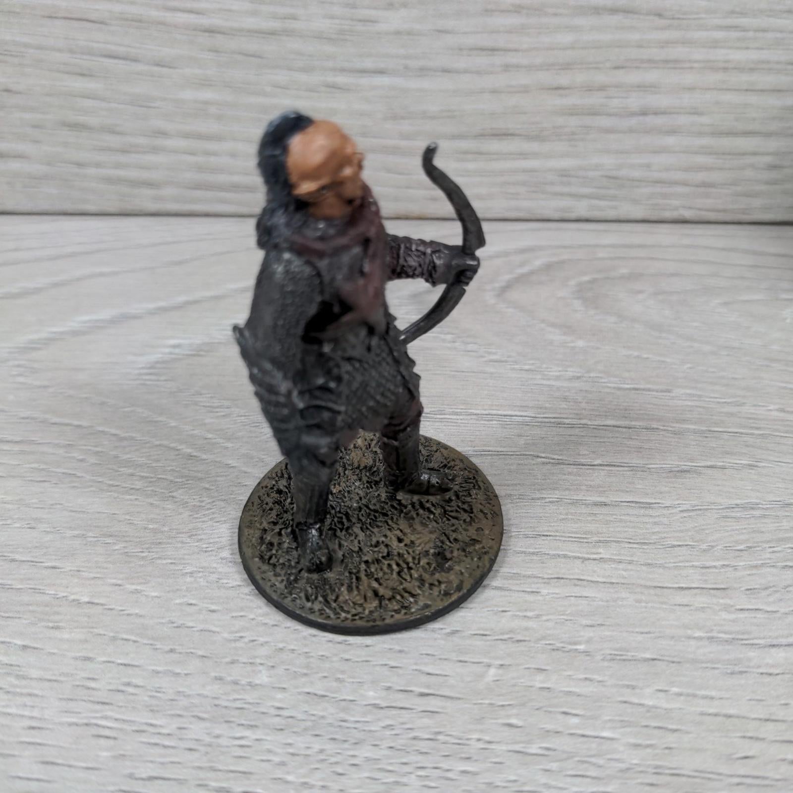 Eaglemoss Orc Archer Lord of the Rings Collectors Models Metal Figure NPL 2005 - Retrorama UK