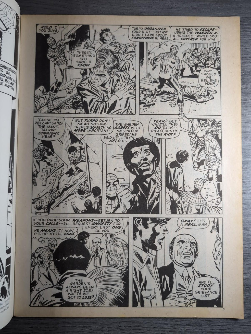 Spider-Man Comics Weekly No 136 Marvel Comics UK 20th September 1975